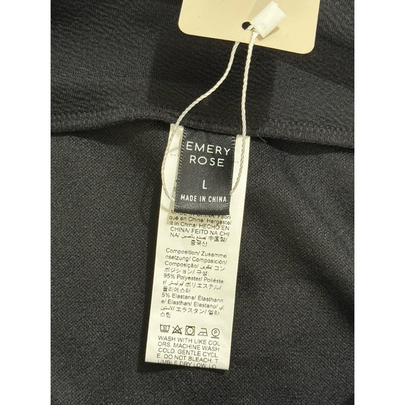 NWT Emery Rose Womens Black Skirt Size Large - Picture 6 of 11